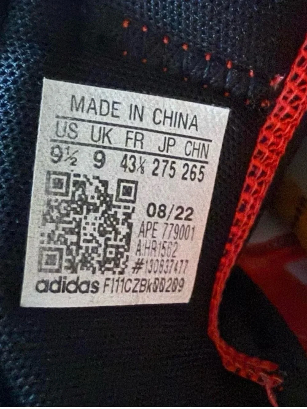 Pixar x Adidas Dame 8 Mr. Incredible Men's Size 9.5